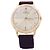 Jaeger Lecoultre watch, rose gold, leather strap.