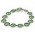 Bracciale in smalto Daisy di Georg Jensen in argento sterling