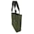 Symbole Prada schwarze grüne Jacquard Triangolo-Symbol Einkaufstasche - Ansicht 3