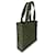 Symbole Prada schwarze grüne Jacquard Triangolo-Symbol Einkaufstasche - Ansicht 4