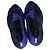 Stivaletti cut out bicolor Sergio Rossi in suede blu Blu chiaro - vista 6
