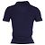 Polo de algodón azul marino con logo bordado de Etro - vista 3
