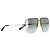 Givenchy 7126/2 Aviator-Sonnenbrille aus silbernem Metall - Ansicht 2