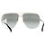 Givenchy 7126/2 Aviator-Sonnenbrille aus silbernem Metall - Ansicht 3