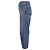 Pantalones de mezclilla azul de algodón de tiro alto, corte regular 3/4 de Balenciaga - vista 2
