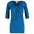 Abito mini in lana blu con scollo a V di Diane von Furstenberg