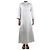 Autre Marque Vestido midi blanco Matteau - talla UK 6