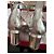Décolleté Slingback Valentino Garavani Argentate Pelle 36 Argento - vista 7