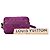 Bumbag esterno in denim monogramma viola Louis Vuitton Porpora - vista 8
