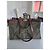 Borsa a Spalla Fendi 8BH374 FF Peekaboo X Tote Verde - vista 7