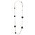 Collana Sautoir Chanel PE16 SS16 Monete d'Argento CC String
