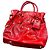 Borsa Tote in Pelle Tod's Rossa Rosso