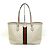 GUCCI Ophidia Medium Tote Bag Weiß Rot Beige Grün