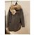 Parka Yves Salomon Taupe de Algodón y Piel Gris pardo - vista 2