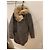 Parka Yves Salomon Taupe de Algodón y Piel Gris pardo - vista 5