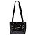 CHANEL COCO Borsa a spalla in pelle verniciata Nera Argento CC Auth yk14331 Nero - vista 2