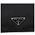 Borsa a spalla PRADA in nylon nero argento autentica bs17219 - vista 14