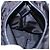 Borsa a spalla PRADA in nylon nero argento autentica bs17219 - vista 19