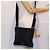 Borsa a spalla PRADA in nylon nero argento autentica bs17219 - vista 22