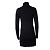 Equipment Strickkleid mit Rollkragen in Blau - Ansicht 3
