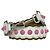 Fendi Leder Schultergurt Pink Weiß Beige