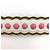 Fendi Leder Schultergurt Pink Weiß Beige - Ansicht 7