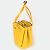 Hermès Pochette Vespa Hermes in pelle Courchevel gialla Giallo - vista 2