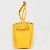 Hermès Pochette Vespa Hermes in pelle Courchevel gialla Giallo - vista 3
