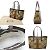 Borsa Tote Jumbo GG GUCCI 631685 Rosso Beige Verde Cammello - vista 2
