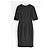 Schwarzes Krepp-Shiftkleid von Dolce & Gabbana - Ansicht 4