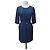 Abito Chloé in seta blu navy