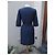 Abito Chloé in seta blu navy - vista 6