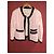 Chaqueta de Material de Espuma Chanel Rosa - vista 3