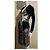 Atemberaubendes ETRO-Kleid mit Ledergürtel Schwarz Mehrfarben - view 2