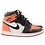 Nike JORDAN Trainer T.EU 38 Leder Orange - Ansicht 2