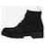 Autre Marque Black suede ankle boots - size EU 37.5  ref.1619055