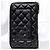 Cartera larga de cuero negro Chanel - vista 4