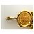 Medaillon VINTAGE CHANEL LOGO CC GÜRTEL VERSCHLUNGENES LEDER T70 GOLDMETALL Golden - Ansicht 12