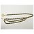 Medaillon VINTAGE CHANEL LOGO CC GÜRTEL VERSCHLUNGENES LEDER T70 GOLDMETALL Golden - Ansicht 3
