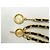 Medaillon VINTAGE CHANEL LOGO CC GÜRTEL VERSCHLUNGENES LEDER T70 GOLDMETALL Golden - Ansicht 4