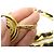 Medaillon VINTAGE CHANEL LOGO CC GÜRTEL VERSCHLUNGENES LEDER T70 GOLDMETALL Golden - Ansicht 5