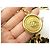 Medaillon VINTAGE CHANEL LOGO CC GÜRTEL VERSCHLUNGENES LEDER T70 GOLDMETALL Golden - Ansicht 6