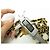 Medaillon VINTAGE CHANEL LOGO CC GÜRTEL VERSCHLUNGENES LEDER T70 GOLDMETALL Golden - Ansicht 9