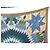 Aline Hermès NOVE CHALE HERMES AMERICAN QUILTS H243844S CACHEMIRE E SETA BEIGE SCIALLE - vista 3