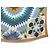Aline Hermès NOVE CHALE HERMES AMERICAN QUILTS H243844S CACHEMIRE E SETA BEIGE SCIALLE - vista 5