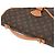 Borsa Clutch Beverly Marrone Monogramma Louis Vuitton - vista 4