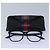 Gafas de plástico GUCCI Web Sherry Line Date negras rojas verdes Auth 87728 Negro - vista 12