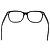 Gafas de plástico GUCCI Web Sherry Line Date negras rojas verdes Auth 87728 Negro - vista 2