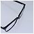 Gafas de plástico GUCCI Web Sherry Line Date negras rojas verdes Auth 87728 Negro - vista 5