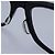 Gafas de plástico GUCCI Web Sherry Line Date negras rojas verdes Auth 87728 Negro - vista 7